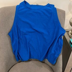 EUC beyond Yoga space dye tank - bright blue